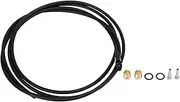 XIASABA MEROCA 2m Mountain Bike Hydraulic Disc Brake Hose Kit with Olive and Connector Inserts for XTR Black (Black 2 Meters + HB90 Oil Needle + Five-Wire Body)