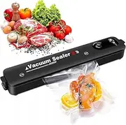 Vacuum Sealer, Automatic Food Vacuum Sealer With 50 Vacuum Sealer Pockets, Food Preservation to Preserve Dry to Use Compact Food Preservation Sealing Machine for Home & Kitchen (Sealer)