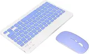 Keyboard Set, Ergonomic Design Ultra Thin Keyboard Mouse Composite Keys Efficient for Tablet (Purple)