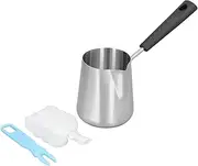 Butter Pan, Coffee Pot, Turkish Coffee Pot, Induction Hob, Turkish Coffee Maker, Induction Coffee Warmer, Milk, 350 ml, Mini Stainless Steel Butter Warmer