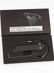 7 in 1 Locksmith Tools Hand Tools Car Broken Key Remove Pick Tool Lock Pick Set black