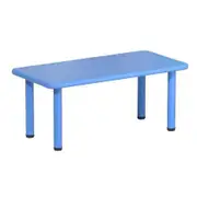 Keezi Kids Table Plastic Square Activity Study Desk 60X120CM