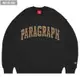 【PARAGRAPH】S10 NO.42 LEOPARD PATCH CREWNECK 大學T (黑色) 化學原宿