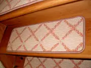 13 = Step 9'' x 25'' + Landing 27'' x 25'' Tufted carpet Wool Stair Treads .