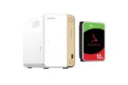 QNAP TS-262 2- Bay NAS with 1x 10TB NAS HDD Bundle