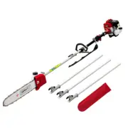 NNEDSZ 62CC Pole Chainsaw Petrol Chain Saw Brush Cutter Brushcutter Tree