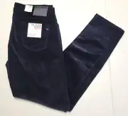 $198 New BRAX Casual Cord Pants Chuck 38x34 Navy Regular Fit HI-FLEX CORUROY 38