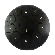 6 Inch Steel Tongue Drum 11 Notes Handpan Drum with Drum Mallet Finger B9K1