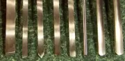 8pc WOOD LATHE Chisel Set HHS Skew Gouge Round Nose Partin Tool High Speed Steel