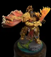 Emperor of Mankind 3.15 inches tall Warhammer 40K Presale Painted Gallery Army