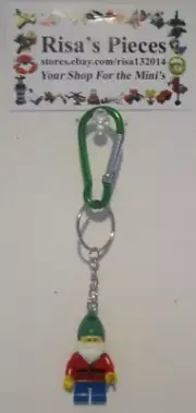 LEGO Mini-Figure Carabiner Keychain - Gnome (1 Keychain)