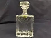 Block Crystal Whiskey Decanter