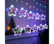 3m Christmas Curtain Lights, Christmas Fairy Lights, USB Christmas Decorations, Christmas Light Ring