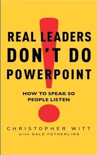 在飛比找三民網路書店優惠-Real Leaders Don't Do Powerpoi
