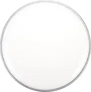 JEWEDECO 10-inch Drumhead Kit Polyester Drum Skin for Jazz Drum Player White Durable and Sound-enhancing