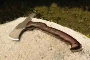 Handmade Carbon Steel Tomahawk Tactical Axe For Hunting Outdoor Camping Gift AU