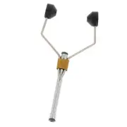 Materials Fly Tying Tool Ceramic Bobbin Holder Delrin Feet Black Tools