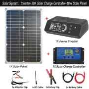 1000W Home Outdoor RV Pure Sine Wave Power Inverter Solar System 12V To 110/220V
