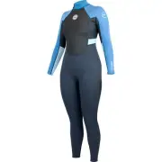 Alder Womens Impact 3/2mm Flatlock Wetsuit - Graphite WS22WIF