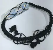 OPALITE Natural Crystal Double Terminated Pencil Bracelet Meditation Communicate