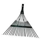 Garden Leaf Rake Yard Tools Metal Rake for Collecting Leaves RV Garbage