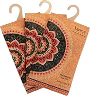 Premium Sandalwood Scented Sachets for Drawers Closets and Cars Lovely Fresh Fragrance Lot of 12 Bags by Karma Scents