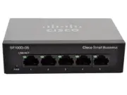 Cisco Small Business 100 Series Unmanaged (SD205T-NA) 5-Ports External Switch