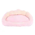 Plush Pet Bed Soft Warm Enhanced Comfort Dog Cat Sofa Bed For Winter Pink❤
