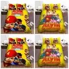 Alvin And The Chipmunk 3D Quilt Doona Duvet Cover Bedding Set Gift Single Double