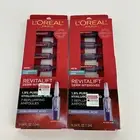 2 Pack L'OREAL Revitalift 1.9% Pure Hyaluronic Acid Replumping Ampoules 7 Per