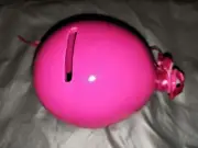 Balloon Shaped Money Box Pink