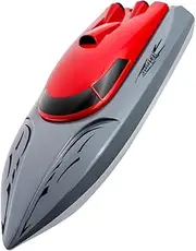 Gogogmee Remote Control Boat Rc Boat Racing Boat Model Electric Pool Boat High Boat Radio Control Boats Sailboat Rc Fishing Boat Mini Boat Rc Racing Boat Electronic Boats Abs Red