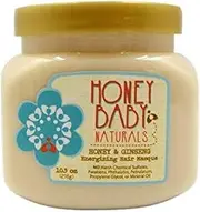 honey baby naturals Honey & Ginseng Energizing Hair Masque - 10.5oz
