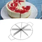 Stainless Steel Pancake Divider with Handle Cake Slicers Cake Splitter Pie