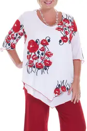 Nyata Double Sequin Top--KIT-T108EA3