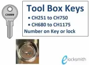 CH Key Fit Tool Box, Paddle, Whale Tail Lock, Caravan storage + others