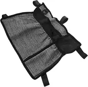WRITWAA Walker Hanging Bag with Cup Holder Oxford Cloth Storage Pouch for Seniors for Wheelchairs Scooters and Rollators Lightweight and Convenient Accessory for Everyday Essentials