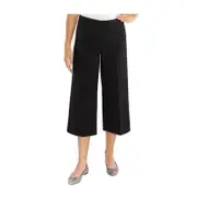 MARIO SERRANI Women's Comfort Stretch Culottes - Charcoal