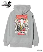 Ryu Ga Gotoku 8 × glamb Tianyou Zhao Hoodie Gray L size Like a Dragon Yakuza