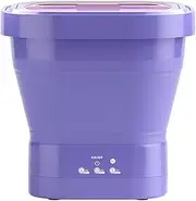 Portable Washing Machine, Mini Portable Washer for Underwear, Sock, Baby Clothes, Travel, Camping, Dorm, RV, Home Foldable Small Portable Laundry Machine