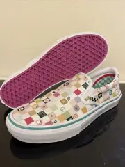 Vans Of The Wall Frog Skateboards Skate Bose Slip-On Men Size 9.5 Women Sz 11.0