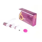 5-in-1 and 6-in-1 Titanium Micro Needle Derma Roller Skincare Kit - Purple/Gray