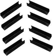 ORFOFE 8pcs Stair Gate Reinforcement Grooves u Shaped Fitting Kit for Pet Safety Portable and Easy to Install
