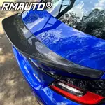 SUBARU BRZ 真正的碳纖維擾流板汽車後備箱行李箱唇擾流板翼蓋車身套件適用於斯巴魯 BRZ 豐田 GR86 ZA8