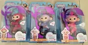 AUTHENTIC New styles: 3 Glitter Baby Monkey Interactive toy