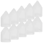 10pcs Portable Storage Trays Reusable Weigh Boats Laboratory Equipment