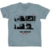 The Beatles Get Back M, L, XL, 2XL Light Blue T-Shirt