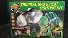 Zoo Med Tropical UVB Heat Lighting Kit, NEW AND OPEN BOX (C2)