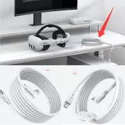Link Cable Cord for Quest 3/3S/2/Pro/Pico4/Ultra /PC/Steam VR USB Type A to C