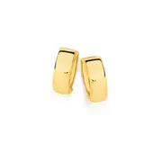 9ct Gold 10mm Huggie Earrings
